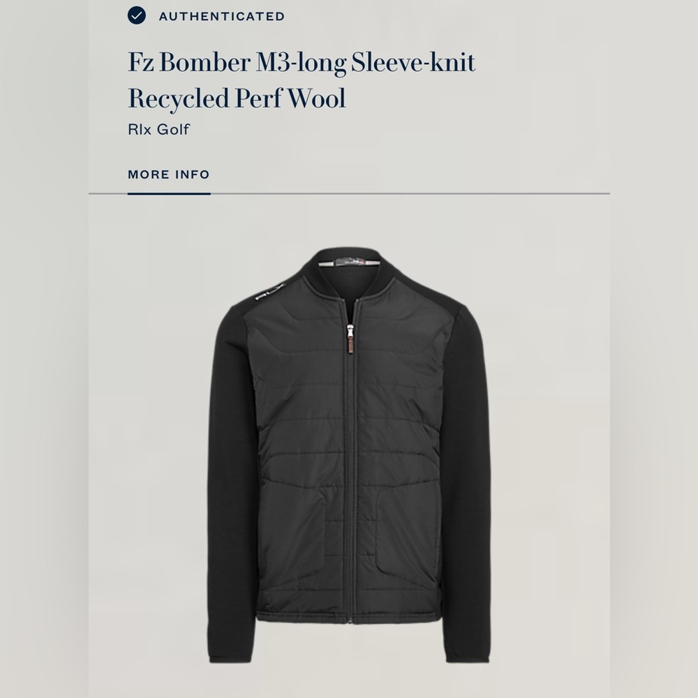 Ralph Lauren Black Puffer Jacket